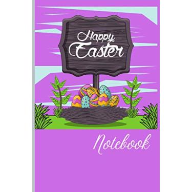 Imagem de Happy Easter Notebook: Cute Easter notebook gifts for a Niece from Aunt, Auntie, Uncle, Journal, Notebook, Lined paper, Size 6" x 9", 120 Pages, matte cover finish