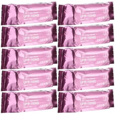 Imagem de Kagzimet Papel de Ultrassom Compatível com Sony Upp-110Hg 10 Rolos, Impressão Térmica de Ultrassom Upp 110 Filme de Alto Brilho