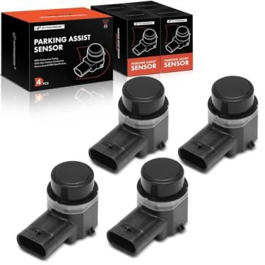 Imagem de A-Premium Sensor de assistência de estacionamento de reserva frontal reverso de 4 peças compatível com modelos Land Rover selecionados - Range Rover 2014-2015, Range Rover Evoque 2012-2015, Range