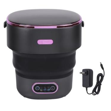 Imagem de Mini Lavadora Dobrável 13L Com Mangueira de Drenagem Lavadora de Roupas Dobrável Totalmente Automática Mini Máquina de Lavar para Apartamentos, Dormitório, Camping, Trailer,