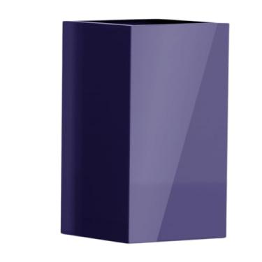Imagem de Vaso Fibra De Vidro Quadrado Texas M 65cm Vietnamita Grande Decorativo (Azul Noturno)
