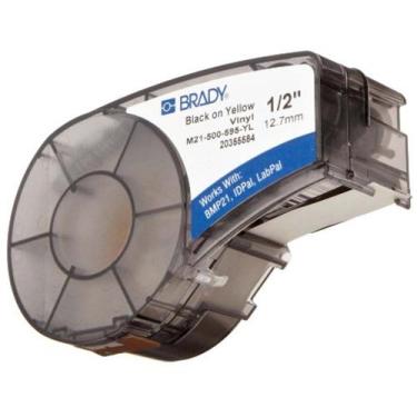 Imagem de Etiqueta Brady Vinil Amarela 12,7x6,4mm M21-500-595-YL