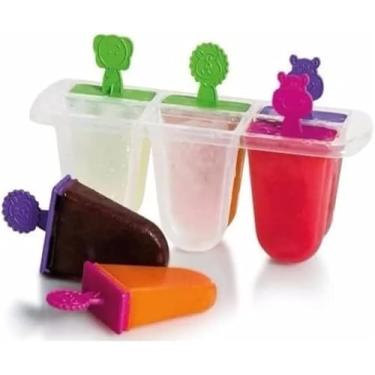 Imagem de Forma de Picolé Bicholé, Conjunto com 6 Moldes, Fábrica de Sorvete