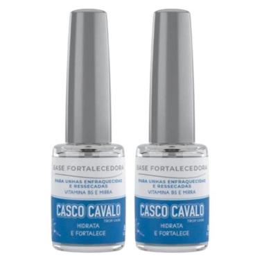 Imagem de Kit 2 Base Fortalecedora Casco Cavalo 8Ml - Trop Care