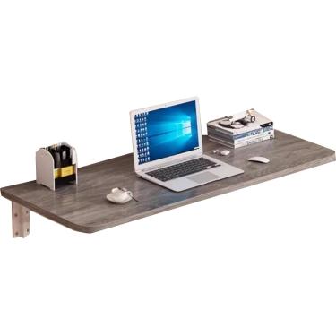 Imagem de Mesa dobrável montada na parede Mesa flutuante montada na parede Mesa dobrável Mesa de parede dobrável Mesas Mesas dobráveis ​​montadas na parede Mesa dobrável fixada na parede Escritório, s