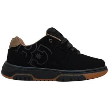 Imagem de Tênis Redikal Rkt509 Preto Caramelo Moderno Superior-Masculino