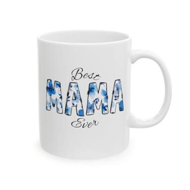 Imagem de IUPTOWN CHIC Caneca Best Mom Ever – Presentes para mãe, irmã, tia, avó, namorada, enfermeira, colega de trabalho, professora – perfeito para o dia das mães, aniversários, Natal (jardim azul)