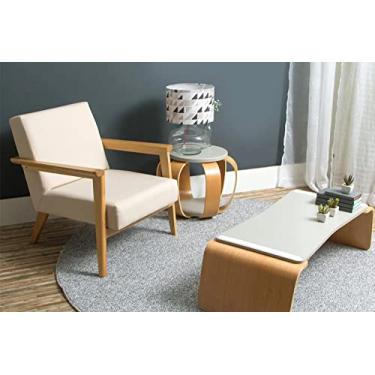 Imagem de Poltrona Decorativa Sala Caju Oppa Design - Cru