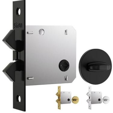 Imagem de Fechaduras stam porta de banheiro correr, camarão sanfonada 1006s redo