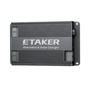 Imagem de Carregador inteligente F1000 Pro para estações de energia e baterias | Carregamento solar de entrada dupla de 1000 W, saída ajustável de 12 a 48 V CC, compatível com aplicativo para caminhão/trailer