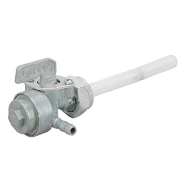 Imagem de Válvula de corte de combustível Grcfumo Petcock, válvula de corte de combustível Petcock de liga de metal, válvula de corte de gerador de gasolina para bicicleta motorizada de 2