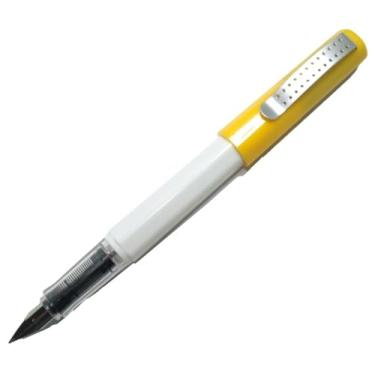 Imagem de Caneta Tinteiro Jinhao 166 Soft Color Amarela Pena Extrafina EF