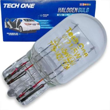 Imagem de Lampada automotiva super pingão t20 2 polos halogena 12v 7443 w215w w3