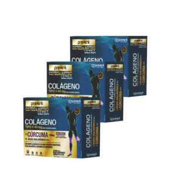 Imagem de COLAGENO TIPO2 CURCUMA + ÁCIDO HIALURÔNICO - PREVENT PHARMA (3 caixas)