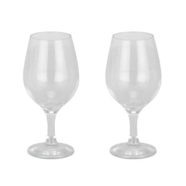 Imagem de Kit 2 Taça Cerveja em Vidro Copo para 395 ml Laguna Beer Transparente 