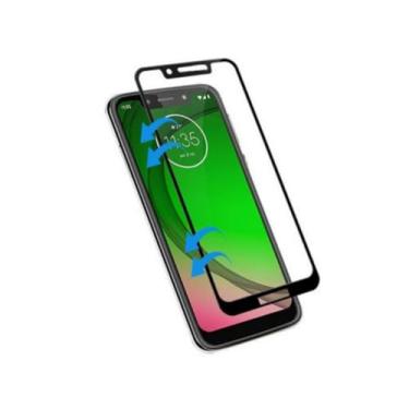 Imagem de Pelicula De Vidro Para Moto G7 Play 3D Cobre Toda Tela Curva