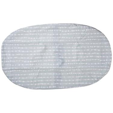 Imagem de 4moms mamaRoo Sleep Waterproof Bassinet Sheet - Contas, Sage