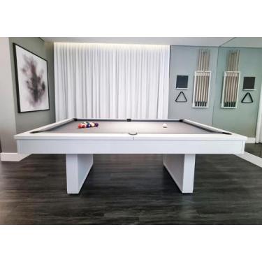 Imagem de Mesa de Sinuca/Bilhar - 2,00x1,10 - Nelson Bilhares, Cinza