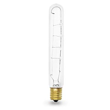 Imagem de lumenivo Lâmpada Para Geladeira T6.5 De 40 Watts E 130 Volts - Substitui Freezer Subzero Série 500 W 120 V Base Intermediária E17 Incandescente Transparente 1 Pacote