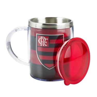 Imagem de CANECA FLAMENGO COM TAMPA