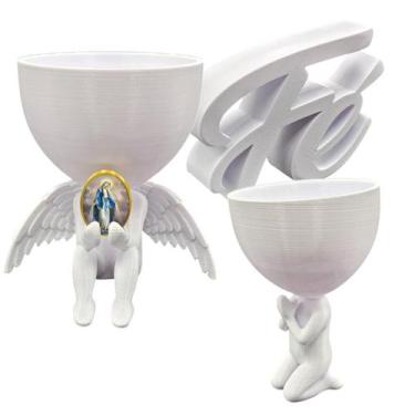 Imagem de Decoração Casa Nossa Senhora das Graças Anjo Guarda Oração - Point da 