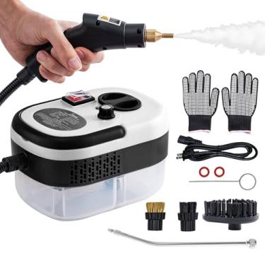 Imagem de BakeBliss Limpador A Vapor Portátil, Limpador A Vapor, Vaporizador De Alta Pressão, Vaporizador De Limpeza Profunda Com Aquecimento De 15 Segundos Para Cozinha, Banheiro, Móveis, Carro, Rejunte, Azu