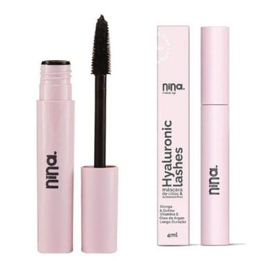 Imagem de Máscara de cílios pantenol lashes alonga e define - nina makeup, Preto