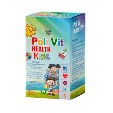 Imagem de Poli Vit HEALTH KIDS 240ML Tutti-Frutti - Health Labs