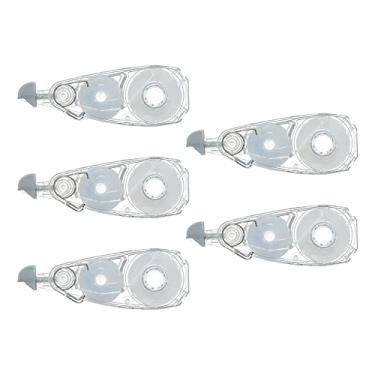 Imagem de Tombow Fita corretiva Tombow Pencil CT-CAR5C-5P, tipo refil de ar mono, cartucho de recarga, largura da fita de 5 mm, pacote com 5