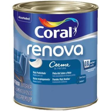 Imagem de Tinta Creme Renova 800ml Branca - 5299826 - CORAL