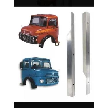 Imagem de Par Friso Porta Tapete Caminhão Mb 1113/1114/2013 - Cavallaro