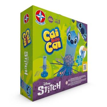 Imagem de Brinquedos Estrela, Jogo Cai Não Cai Stitch, Multicolor