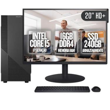 Imagem de Computador Completo BluePC Task Intel Core i5 6ª Geração 16GB DDR4 SSD