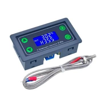 Imagem de Controlador De Temperatura  Xy-Wt04 - 99 A 999 Graus Com Sensor K Alim