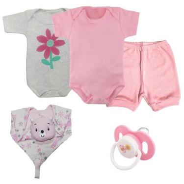 Imagem de Presente de Bebê Kit 5 Pçs Barato Bonito Verão Menino Menina - Koala B