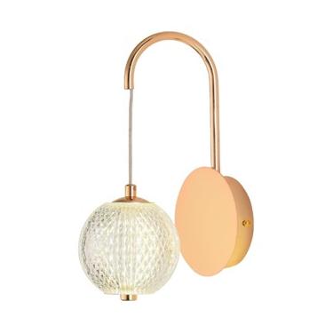 Imagem de Arandela Led 5w Rose Gobo Bivolt 3 Cores Em 1 Luminária Cor Rose 110v/220v