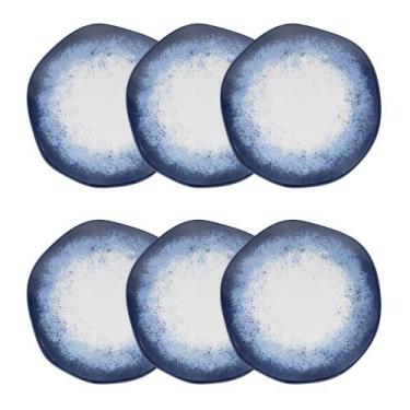 Imagem de Jogo de 6 Pratos Fundos 22,5cm Oxford Ryo Galápagos
