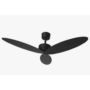 Imagem de Ventilador de Teto Borgonha Preto Fosco 130W 127V Tron