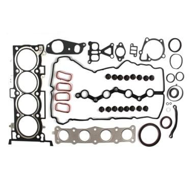 Imagem de INGKAN G4KJ Kit de junta de cabeça de cilindro de motor 2,4L serve para Hyundai Santa Fe 19-20/Sonata 15-19/Tucson 18-21, Kia Optima/Sorento/Sportage 16-20 2.4L DOHC OE G4KJ 21443-25000 22224-2G0000 0