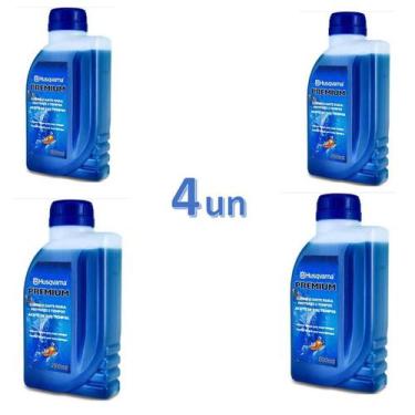 Imagem de Óleo 2 Tempos Premium Husqvarna 500 Ml - 4 Unidades