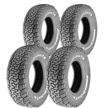 Imagem de Kit 4 Pneus 265/70R16 LT 10 Lonas 121/118S Brutus TA Xbri