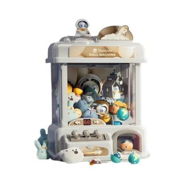 Imagem de Brinquedo infantil garra máquina clipe boneca máquina de jogo fantoche