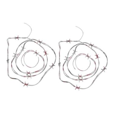 Imagem de TOYANDONA Adereço De Arame Farpado De Halloween Com Falso – Corrente De Simulação De 94 Pol. Para Decoração Assustadora De Festa Temática De Halloween