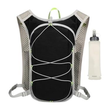 Imagem de Mochila de Hidratação para Caminhadas | Mochila Garrafa Água Refletora | Com Bolsa de Água Macia 500ML Alças Ajustáveis para Ginásio Campismo Ski Fitness Montanhismo