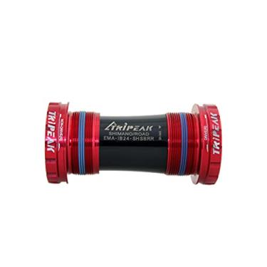 Imagem de TRiPEAK Suporte inferior BSA/ITA/C60/CR1/T47, com rolamentos de aço para pedivelas Shimano Hollowtech II de 24 mm, rosca BB compatível com armação Trek, Giant, Specializada, Canyon, Campagnolo