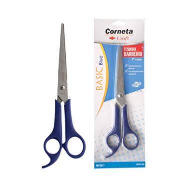Imagem de Tesoura Basic Blue Barbeiro 7"