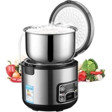 Imagem de Panela De Arroz 2-5l 201 Panela Interna Antiaderente De Aço Inoxidável Cozinhar Funções Quentes 220-240v Uk Ue Power