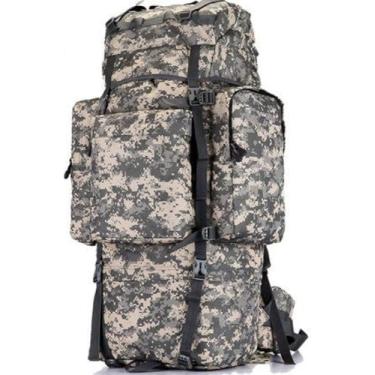 Imagem de Mochila Tática Militar 100l Multifuncional Mochila De Assalto Do Exército Para Homens E Mulheres, Mochila De Grande Capacidade Para Trekking Caminhadas Viagens Acampamento Montanhismo, E