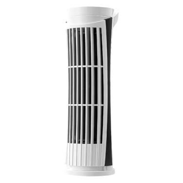 Imagem de Ventilador de torre para quarto | Ventilador de ar com carregamento USB | Ventilador silencioso sem lâminas de torre de mesa com LED para cozinha interna, viagem, garagem, estúdio, trailer, carro