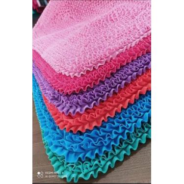 Imagem de Tapete De Porta Frufru 5 Peças. 0, 75x0,50cm - Valentina Confecçoes, R